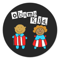 Obama Kid Stickers