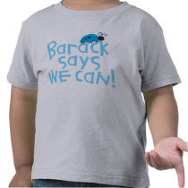 Obama Kids - "Barack Says We Can" for Boys t-shirts