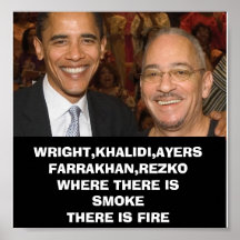 OBAMA (KNOW YOUR MESSIAH) POSTER
