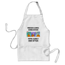 Obama-Lama-Ding-Dong! aprons