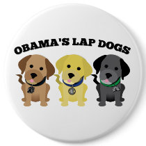 Obama Lap Dogs - The Mainstream Media Pin