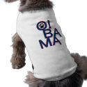 Obama! (letters with red outline) pet clothing by maxbloch Obama! (letters with red outline) pet clothing