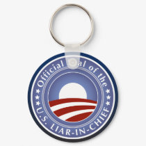 Obama Liar-in-Chief keychains by AmericanElephant Obama Liar-in-Chief keychains