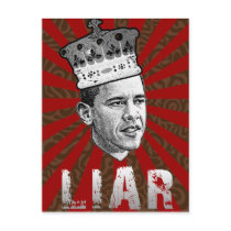 Obama Liar Post Cards