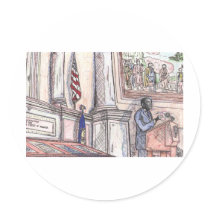 obama library of congress speech stickers