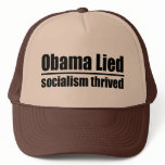 Obama Lied, Socialism Thrived Mesh Hats