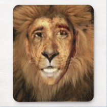 Obama / Lion King Mousepad mousepads
