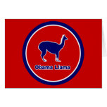 Obama Llama Card
