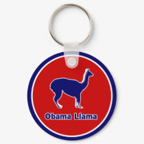 Obama Llama Keychain by TerryBain Obama Llama Keychain