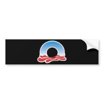 Obama logo 2012 bumper sticker