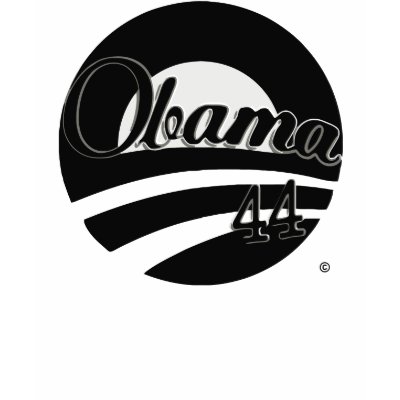 Obama Logo 44 front T Shirt by Rush_Media