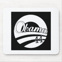 Obama Logo 44 mousepad by Rush_Media Obama Logo 44 mousepad