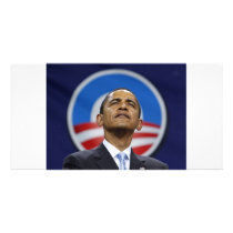 obama-logo personalized photo card