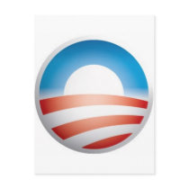 Obama Logo postcards by shamrazi Obama Logo postcards