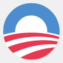 Obama Logo Stickers