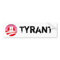obama-logo, Tyrant bumper stickers by LibertyShop obama-logo, Tyrant bumper stickers