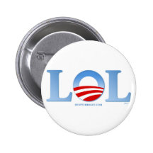 Obama LOL Pin