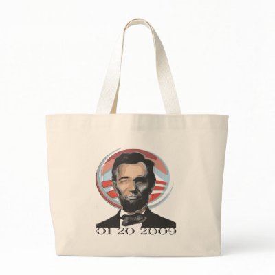Obama-Loncoln Tote Bag by aboelken