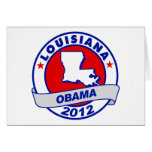 Obama - Lousiana Greeting Card