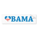 Obama Love bumper stickers