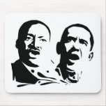 obama lutherking1 mouse mats