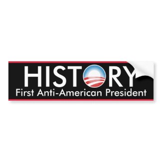 Obama Makes History bumpersticker