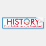 Obama Makes History Bumper Stickers