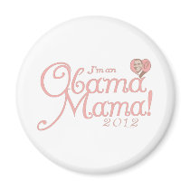 Obama Mama 2012 Gear Magnet