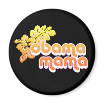 obama mama. alba. fridge magnet