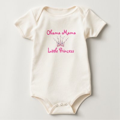 Obama Mama Little Princess T-Shirt by WakadyWak