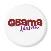 Obama Mama Refrigerator Magnet