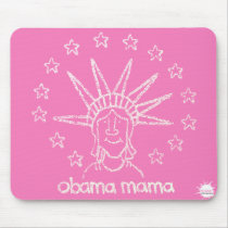 Obama Mama mousepads by ScottNychay Obama Mama mousepads