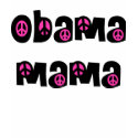 Obama Mama (pink und schwarz) t-shirts