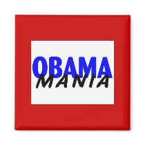 Obama-Mania magnets by BarackObamaStore Obama-Mania magnets