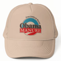 Obama Manure Truckers Hat