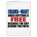 Obama Mart - Where Everything Is Free! Cards