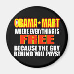 Obama Mart - Where Everything Is Free! Magnets