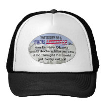 obama martial law hat