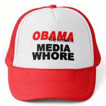 Obama Media Whore Mesh Hats