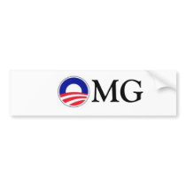 obama, MG bumper stickers