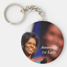 Obama-Michelle Key Chains