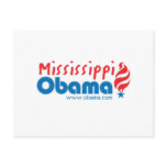 Obama Mississippi Postcard