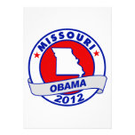 Obama - Missouri Custom Invites