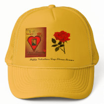Obama Momma Happy valentines Day Cap Hats