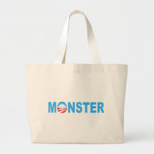 OBAMA MONSTER TOTE BAGS