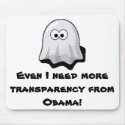 Obama more transparency mousepads by uniquenclassy Obama more transparency mousepads