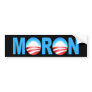 OBAMA MORON BUMPER STICKER