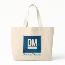 Obama Motors logo bags by wizardofdraws Obama Motors logo bags