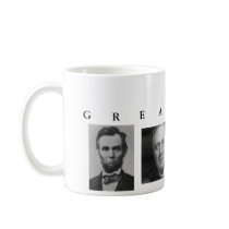 OBAMA MUG: GREATNESS Lincoln FDR JFK Obama by J2PLAY OBAMA MUG: GREATNESS Lincoln FDR JFK Obama