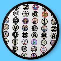 Obama multi-pin buttons